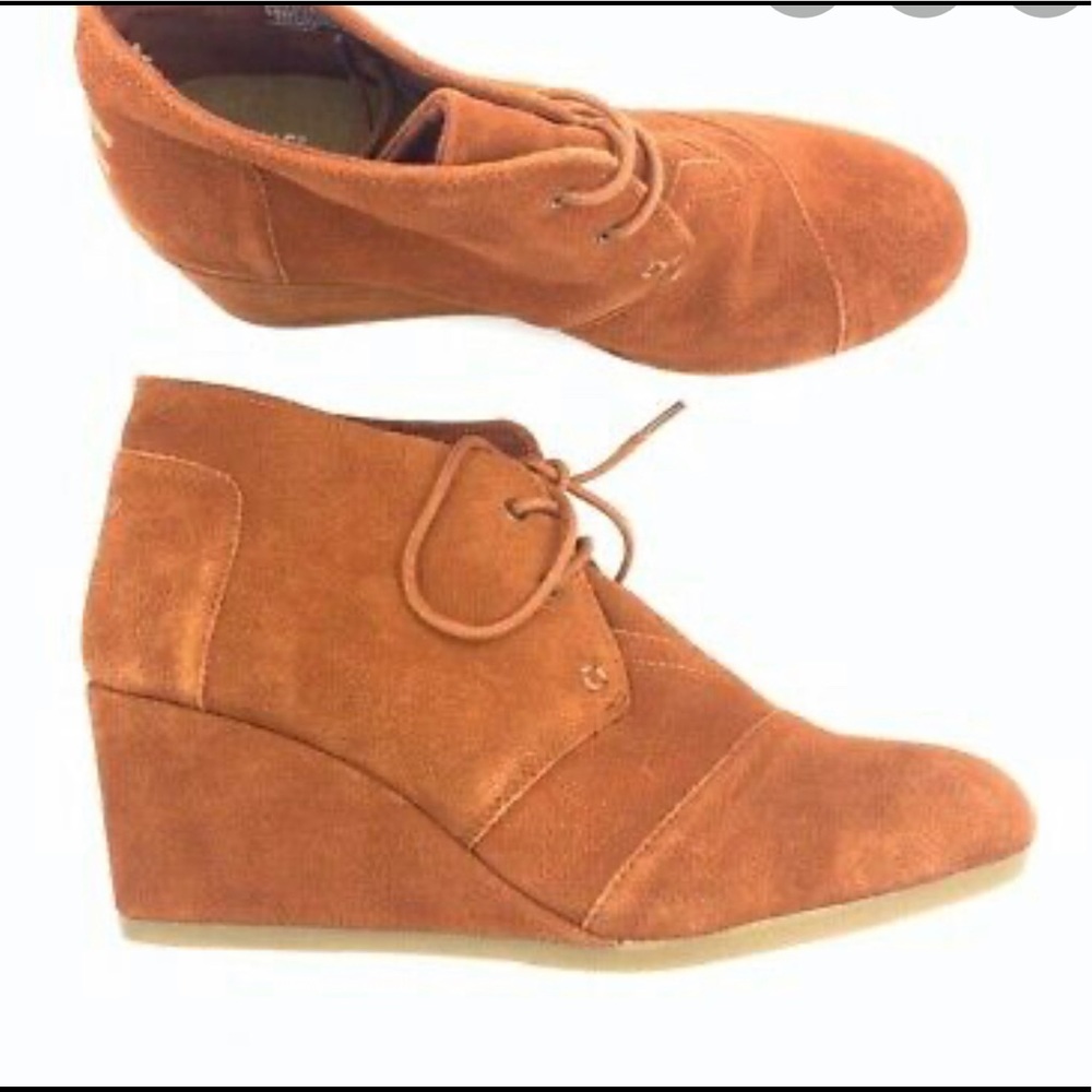 Toms Heeled Camel Boot